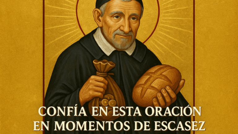 Oración a San Vicente de Paúl para problemas económicos graves