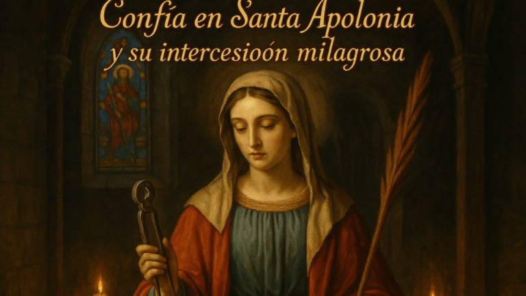 Oración a Santa Apolonia para pedir favores difíciles.
