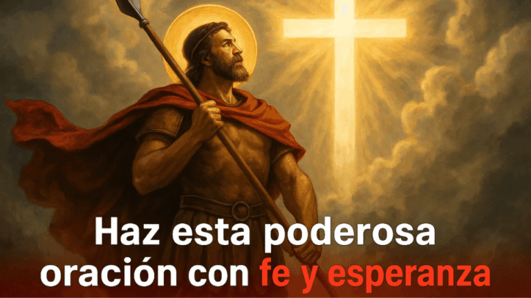Oración a San Longinos para hacer una petición especial.