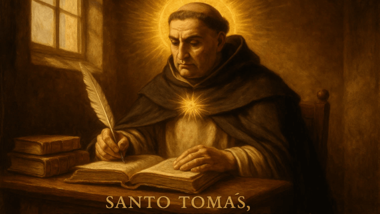 Oración a Santo Tomás de Aquino para iniciar tu jornada de estudio.