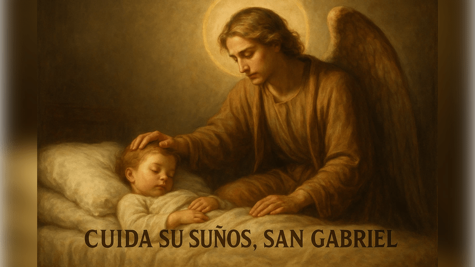 Oración al arcángel San Gabriel para pedir la protección de los hijos.