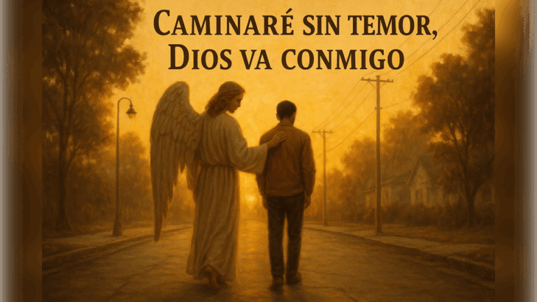 Oración contra la inseguridad para rezar antes de salir de casa.