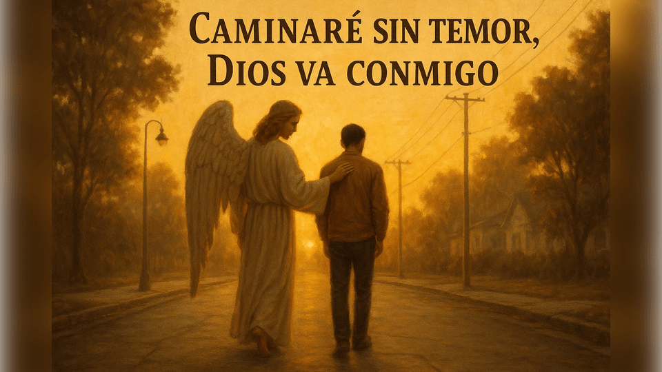 Oración contra la inseguridad para rezar antes de salir de casa.