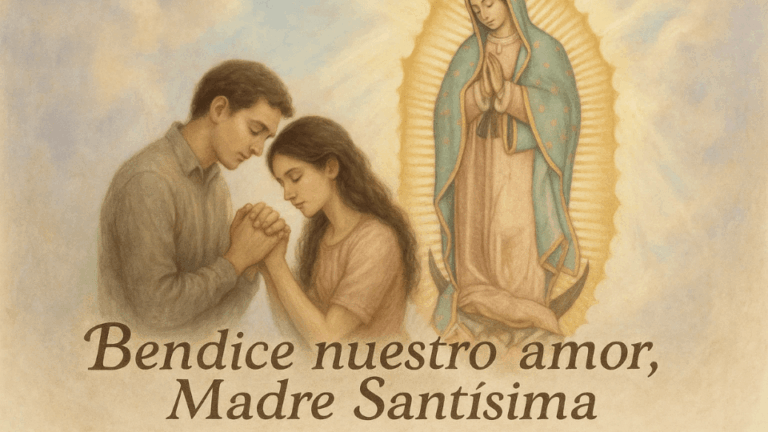 Oración de amor a la Virgen de Guadalupe para la unión de pareja.