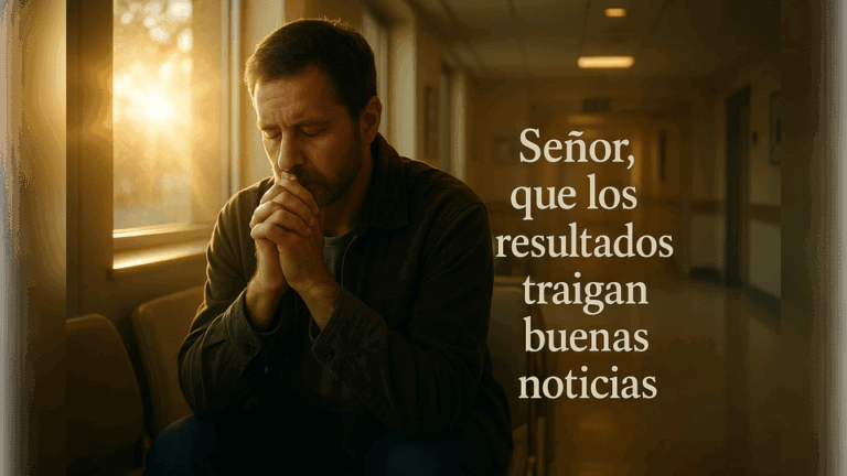 Oración para lograr que los resultados médicos salgan bien.