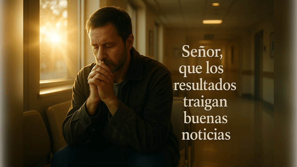 Oración para lograr que los resultados médicos salgan bien.