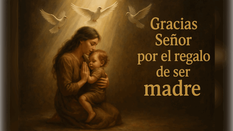 Oración para mamás: Eleva tus agradecimientos al cielo.