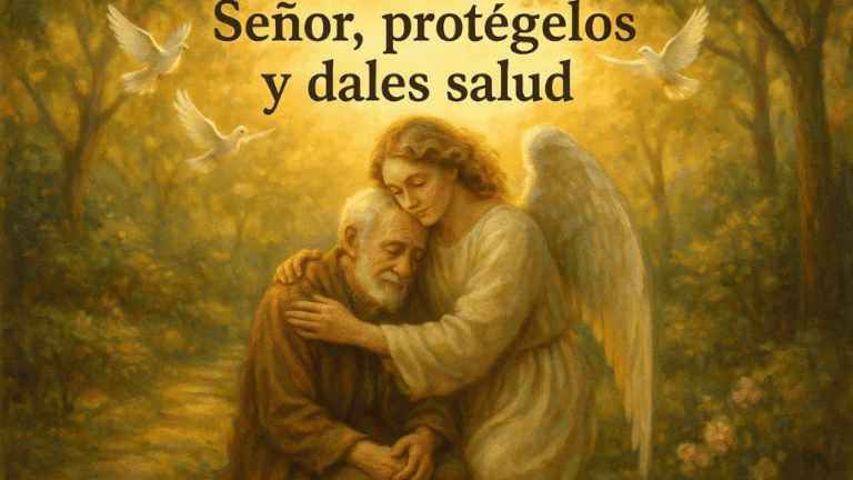 Oración para pedir por los abuelos enfermos.