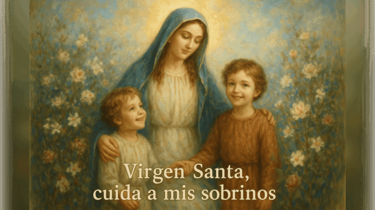 Oración para pedir por los sobrinos.