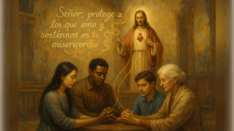 Oración para pedir por un familiar.